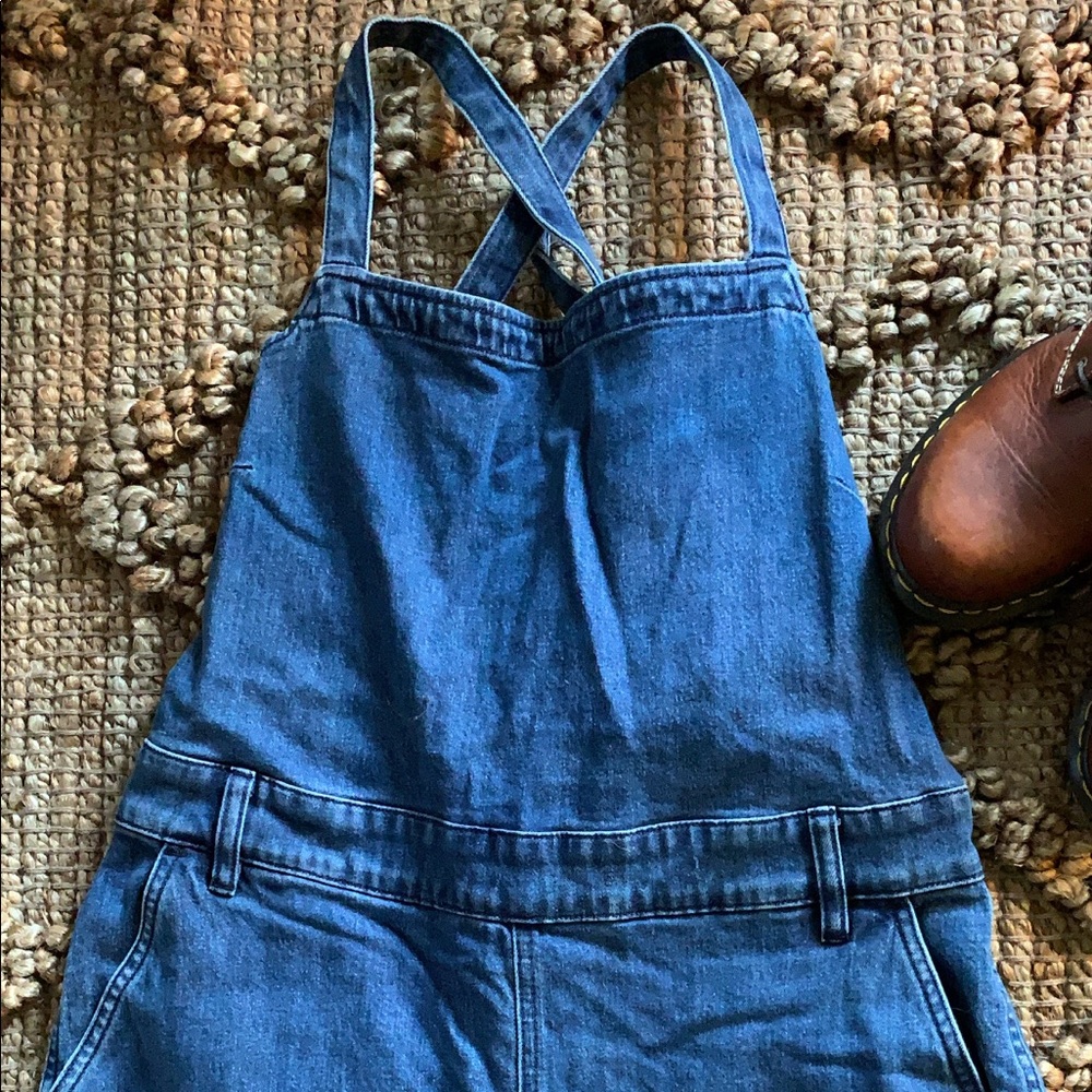 Coveted denim tie back jumpsuit from Madewell